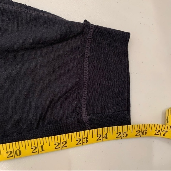 Athleta Jogger Adult Size Large Black Stretch Poly Drawstring Women - Picture 9 of 10